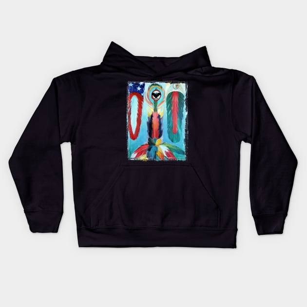 CHICANO Kids Hoodie by jmodern